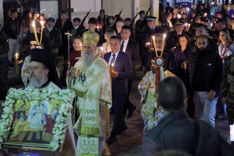 Η Ανάσταση στη Μητρόπολη Δράμας